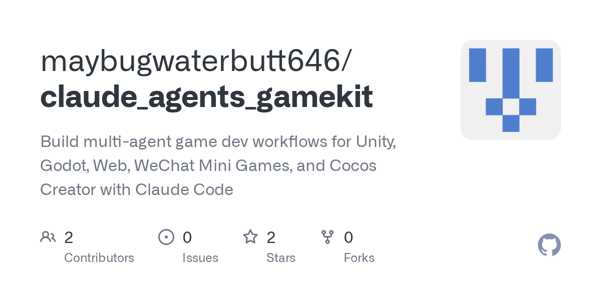 Claude Agents Gamekit — Development skill for Claude Code
