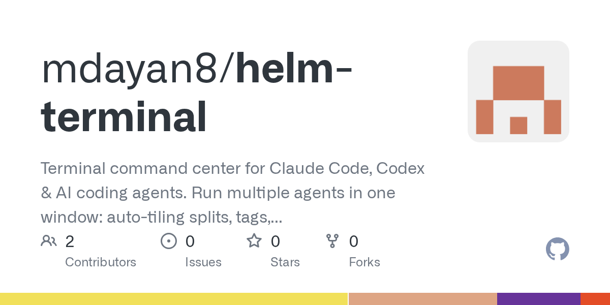 Helm Terminal — DevOps skill for Claude Code