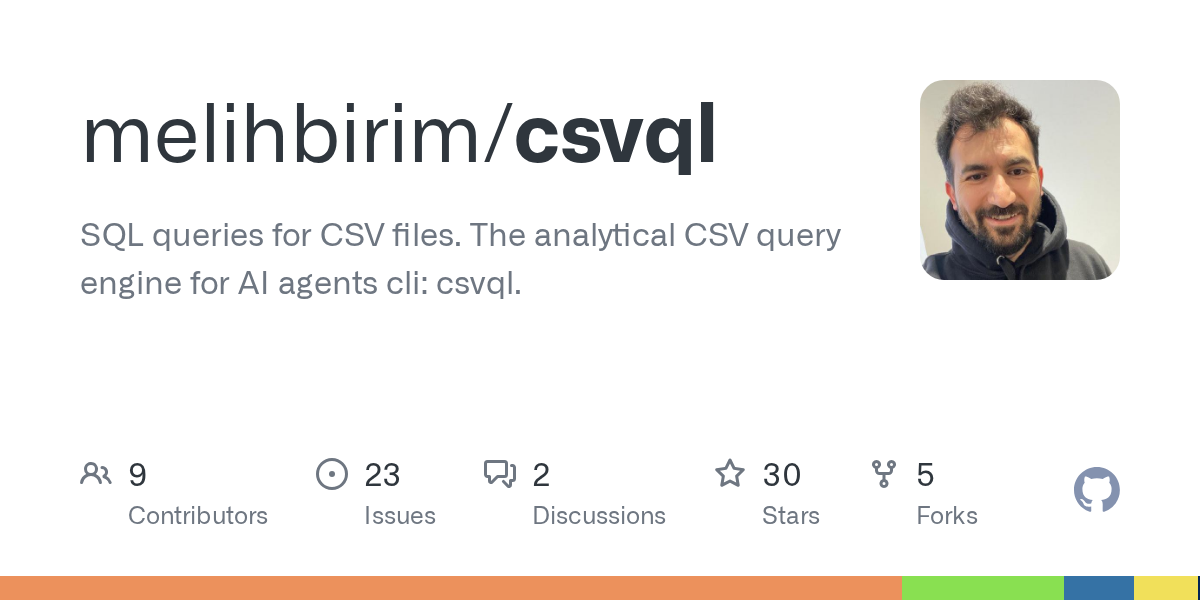 Csvql — Data skill for Claude Code