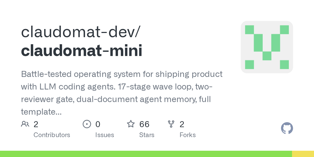 Claudomat Mini — AI skill for Claude Code