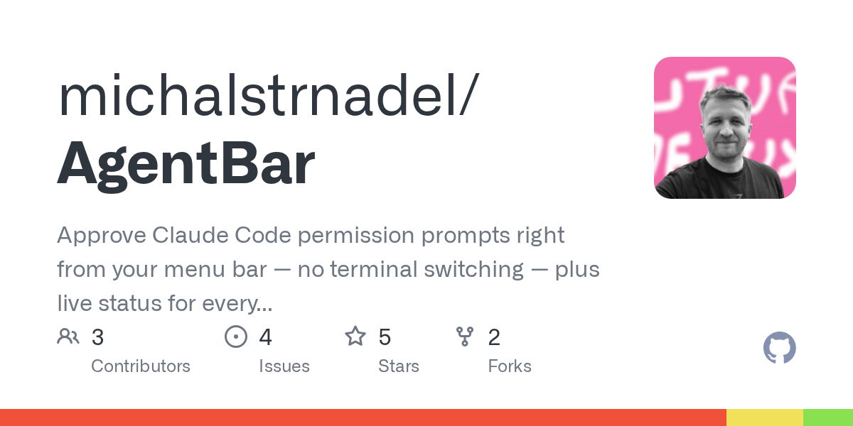 AgentBar — AI skill for Claude Code