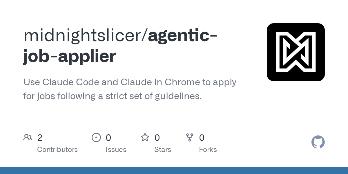Job Applicant — Development agent for Claude Code