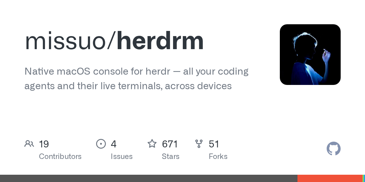 Herdrm — Development skill for Claude Code