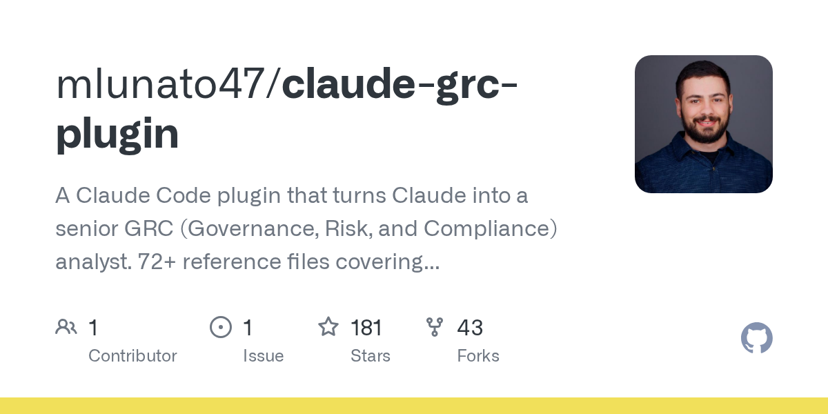 Claude Grc Plugin — Development skill for Claude Code