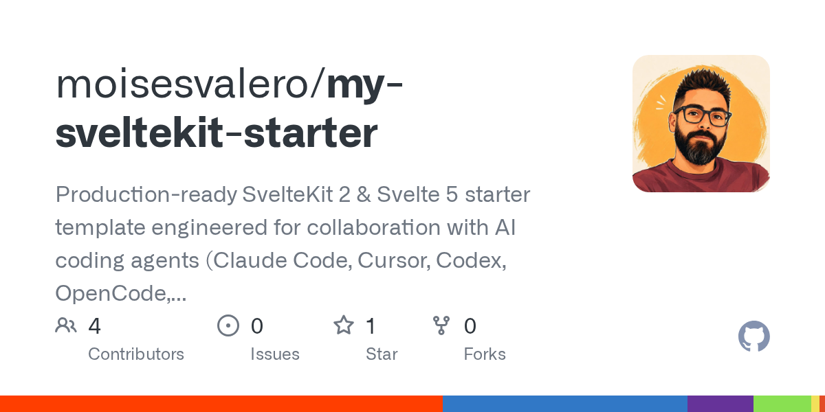 My Sveltekit Starter — AI skill for Claude Code