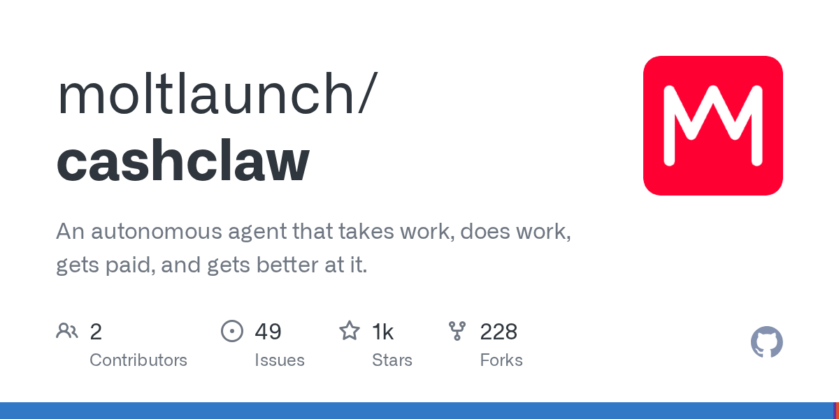 Cashclaw — Development skill for Claude Code