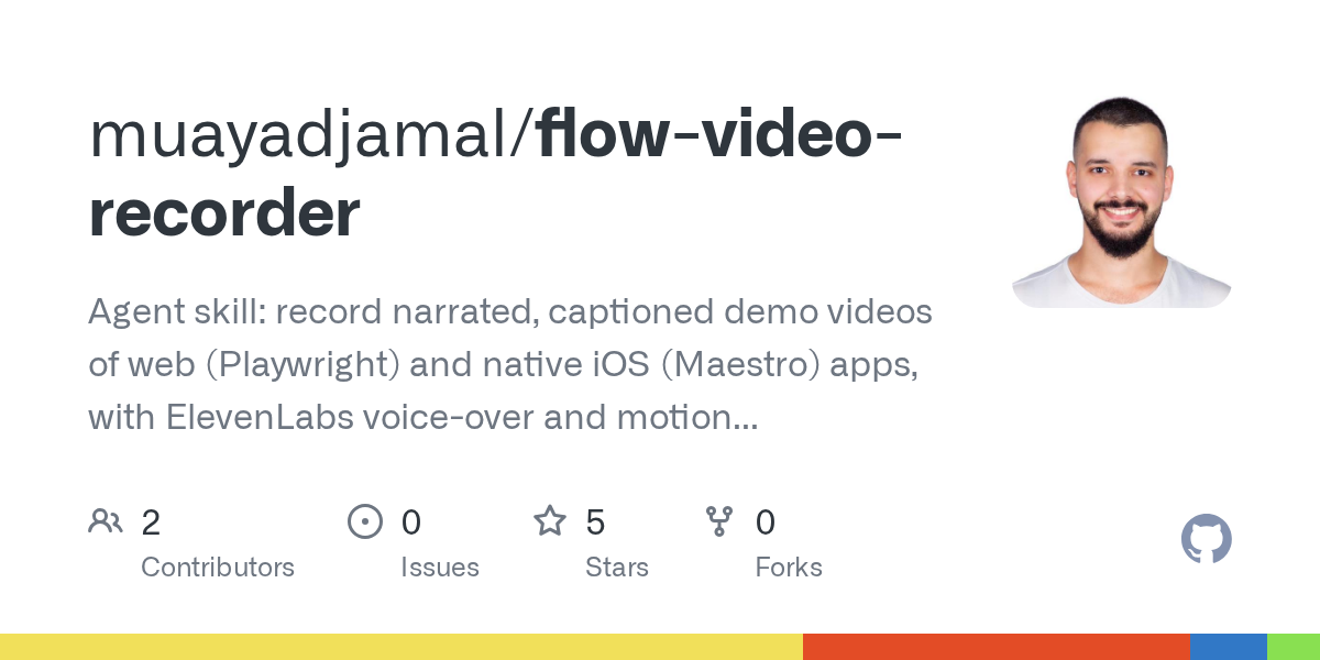 Flow Video Recorder — Testing skill for Claude Code