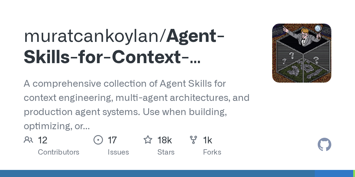 Agent Skills for Context Engineering — Development agent for Claude Code