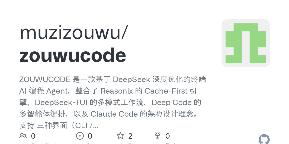 Zouwucode — AI skill for Claude Code