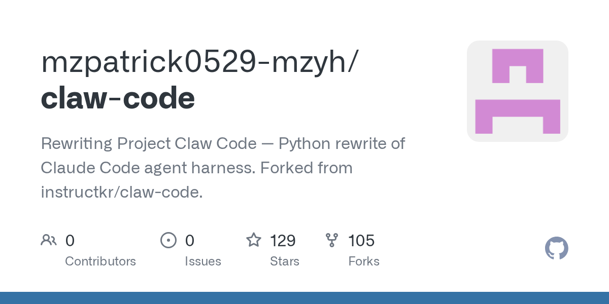 Claw Code — Development skill for Claude Code