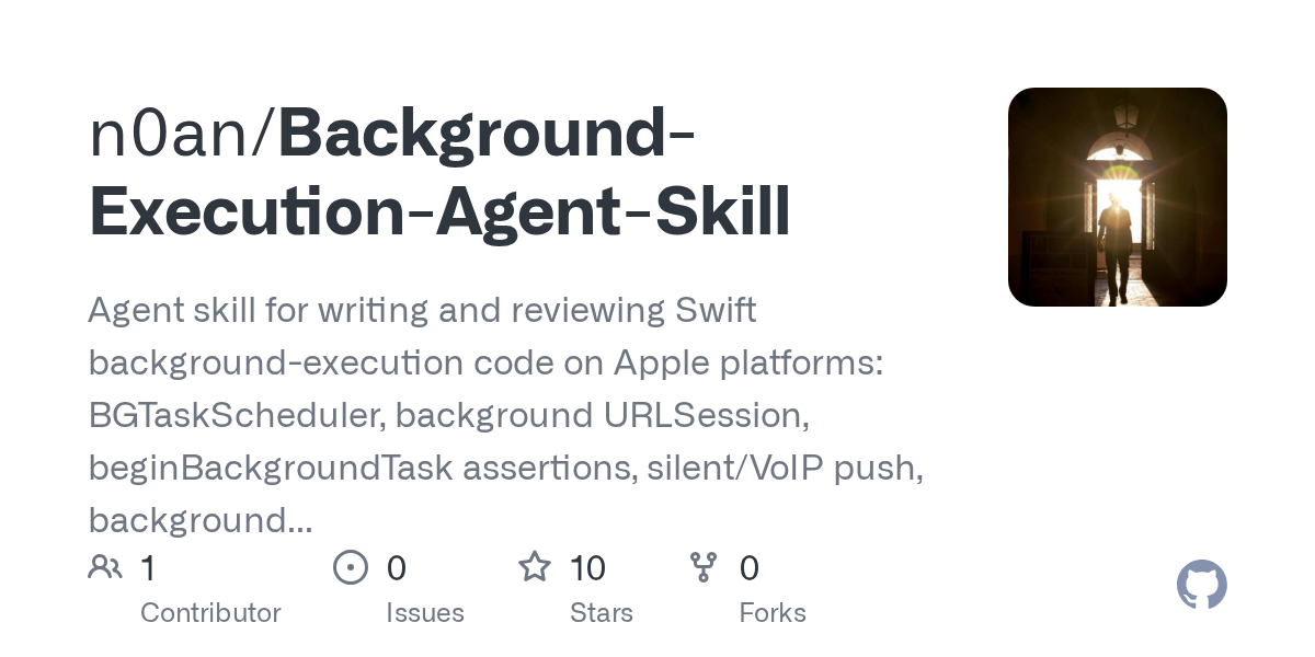 Background Execution Agent Skill — Development skill for Claude Code