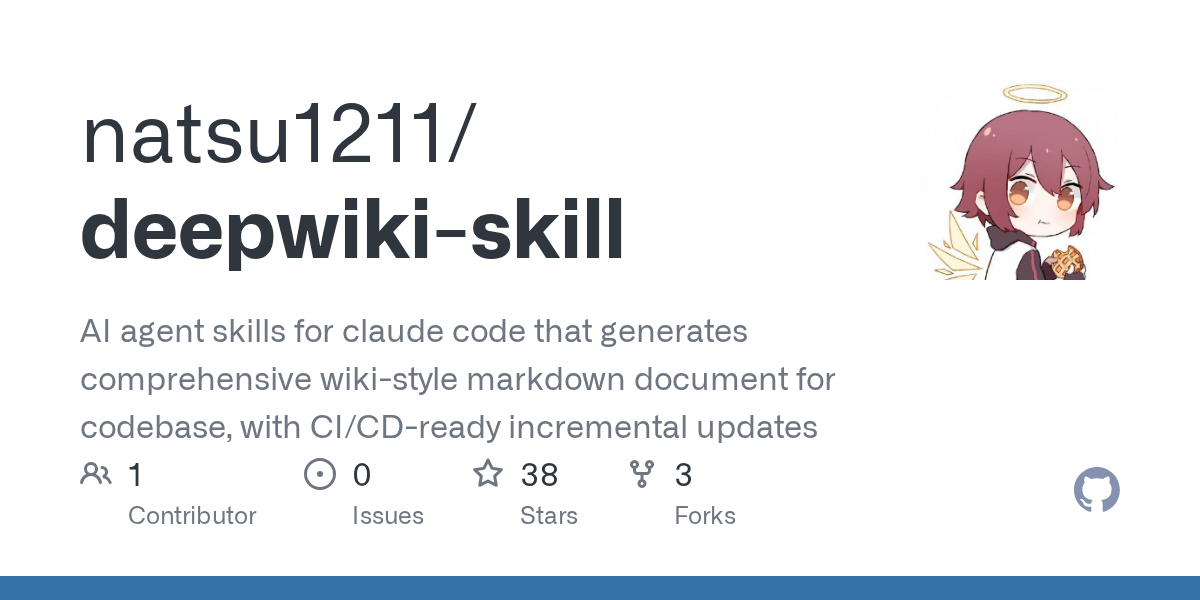 Deepwiki Skill — DevOps skill for Claude Code