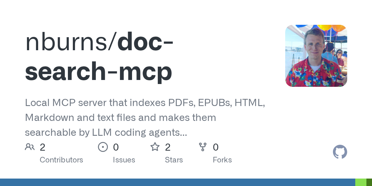 Doc Search MCP — AI skill for Claude Code
