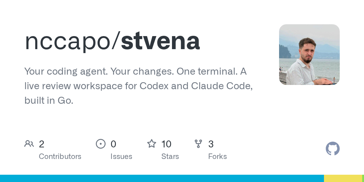 Stvena — Development skill for Claude Code