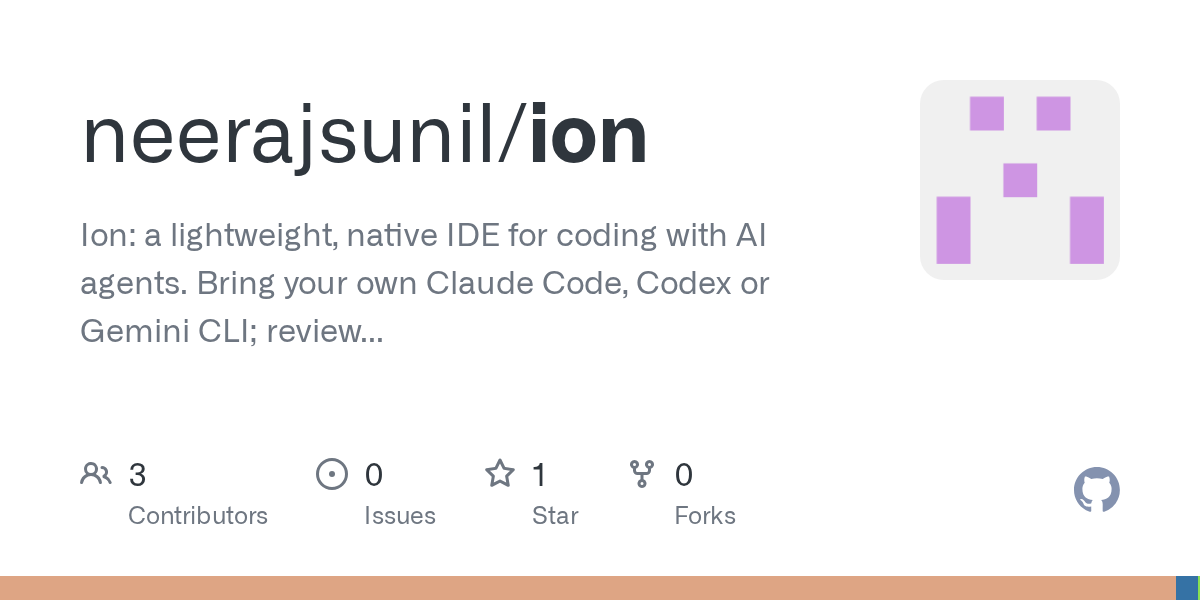 Ion — AI skill for Claude Code