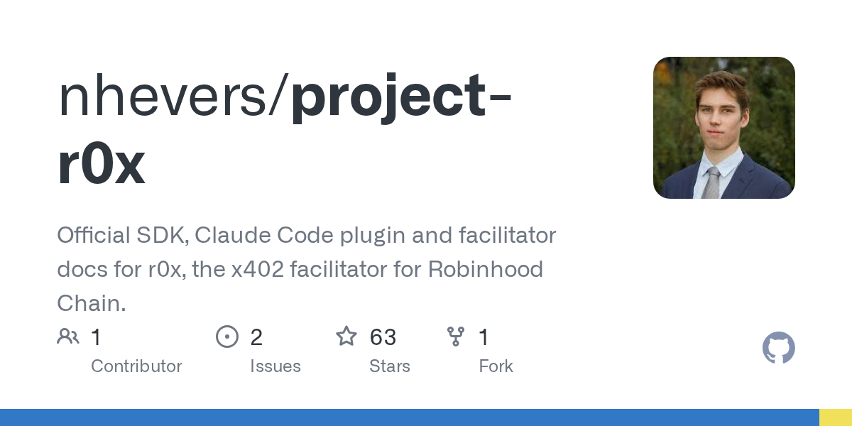 Project R0x — Development skill for Claude Code