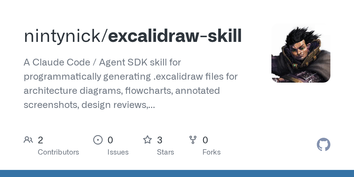 Excalidraw Skill — Design skill for Claude Code