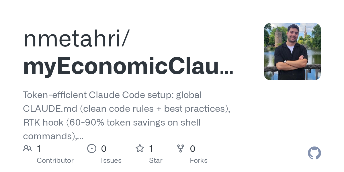 MyEconomicClaude — AI skill for Claude Code