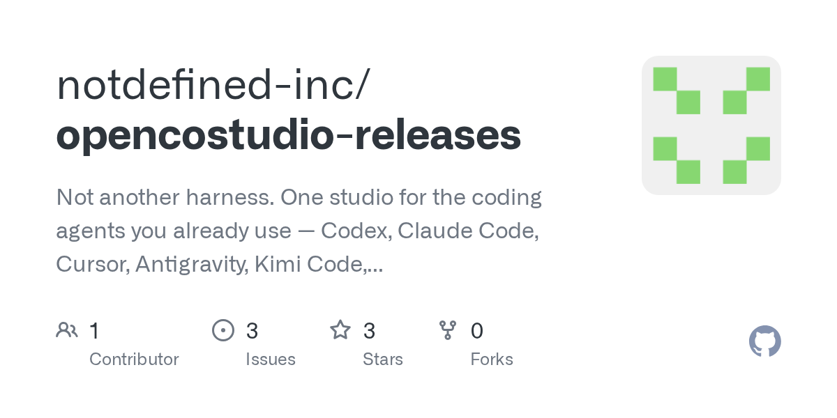 Opencostudio Releases — Development skill for Claude Code