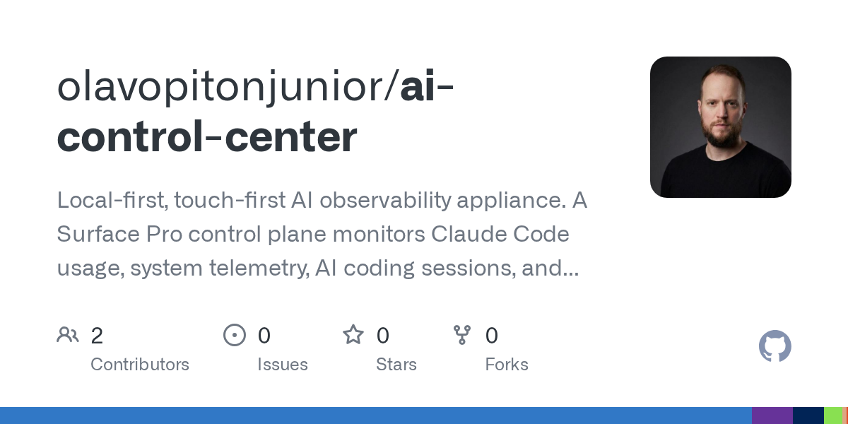 AI Control Center — AI skill for Claude Code