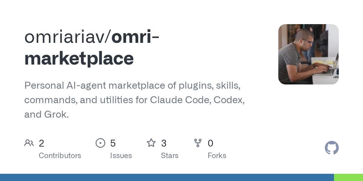 Omri Marketplace — AI skill for Claude Code