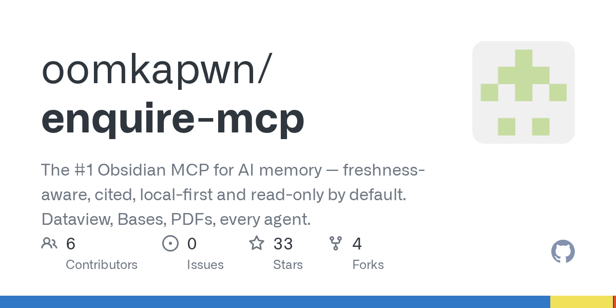 Enquire MCP — AI skill for Claude Code