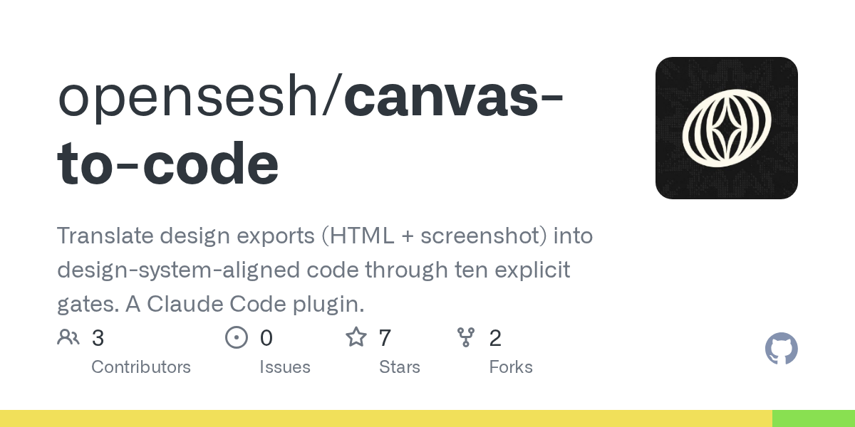 Canvas To Code Extractor — Design agent for Claude Code