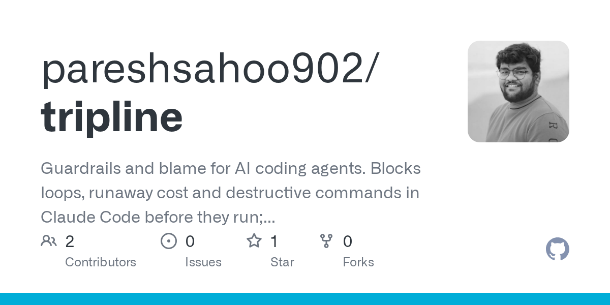 Tripline — AI skill for Claude Code
