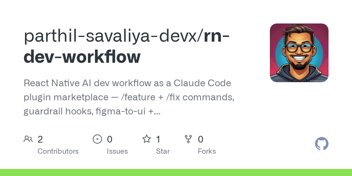 Rn Dev Workflow — AI skill for Claude Code