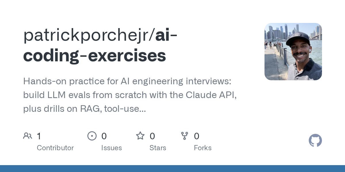AI Coding Exercises — Data skill for Claude Code