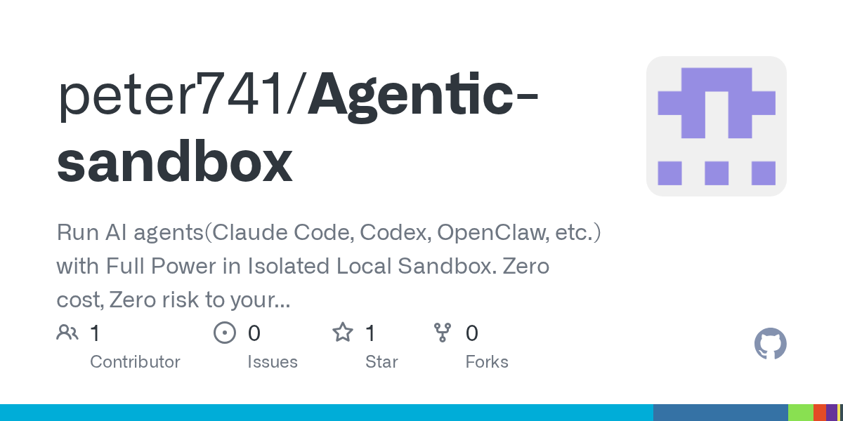 Agentic Sandbox — AI skill for Claude Code