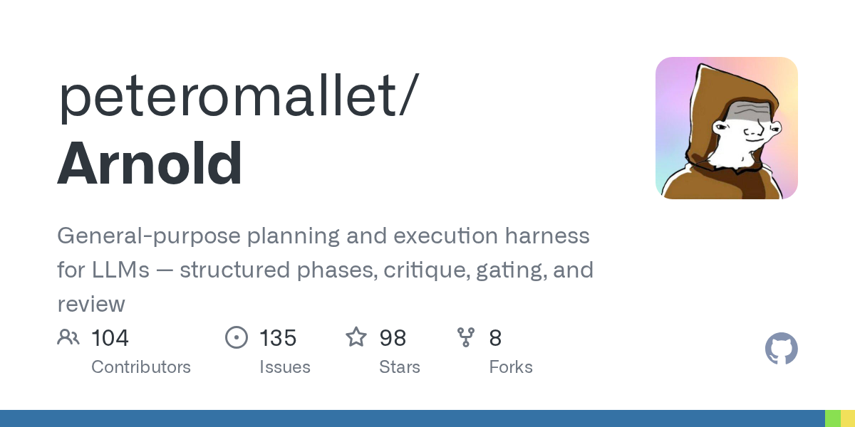 Arnold — Development skill for Claude Code