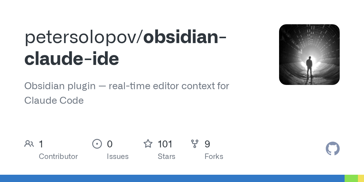 Obsidian Claude IDE — Productivity skill for Claude Code