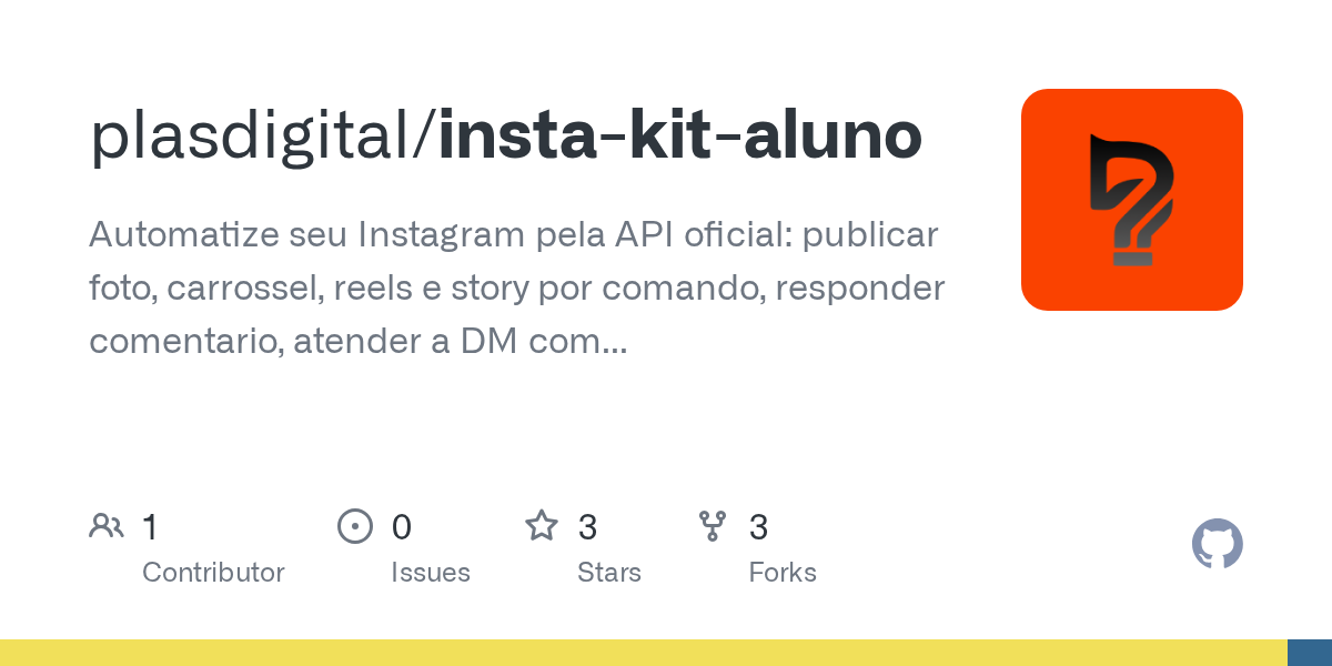 Insta Kit Aluno — Communication skill for Claude Code