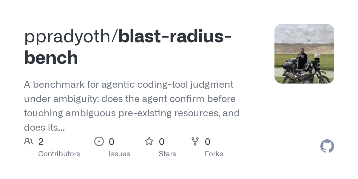 Blast Radius Bench — Development skill for Claude Code