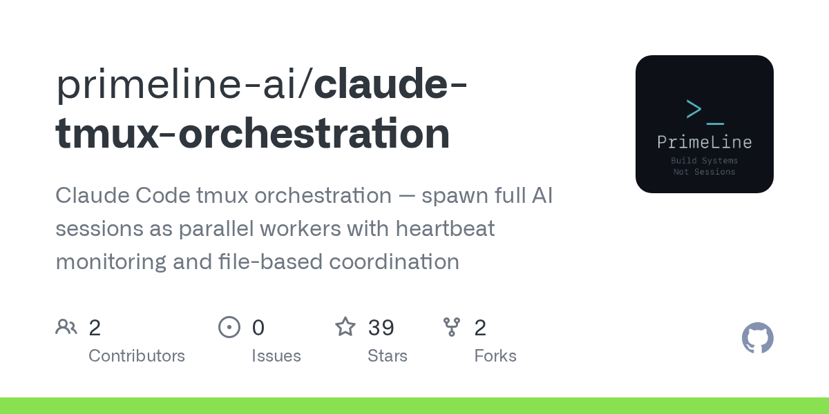 Claude Tmux Orchestration — AI skill for Claude Code
