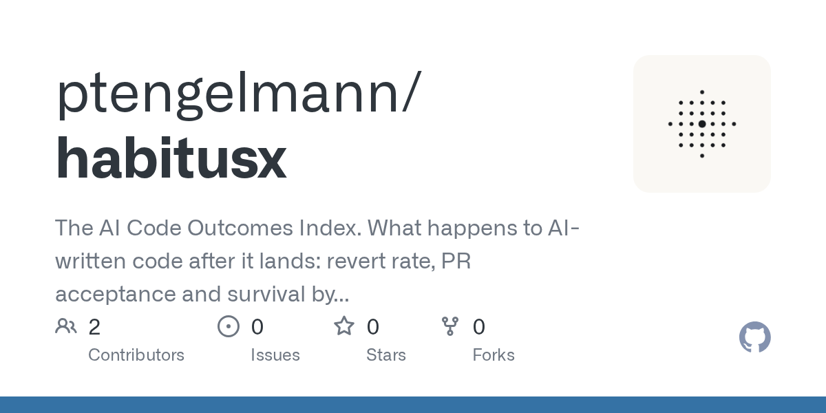 Habitusx — AI skill for Claude Code