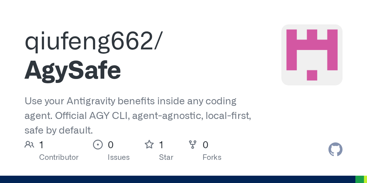 AgySafe — Development skill for Claude Code