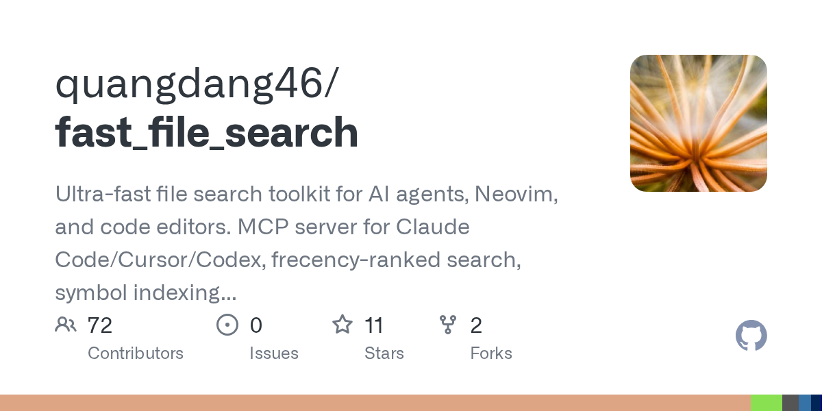 Fast File Search — AI skill for Claude Code