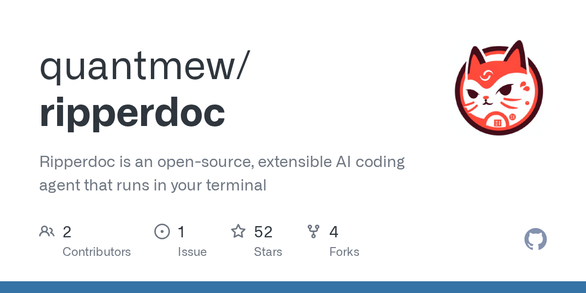 Ripperdoc — AI skill for Claude Code
