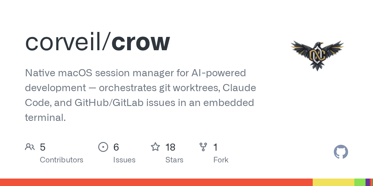 Crow Image — Development skill for Claude Code