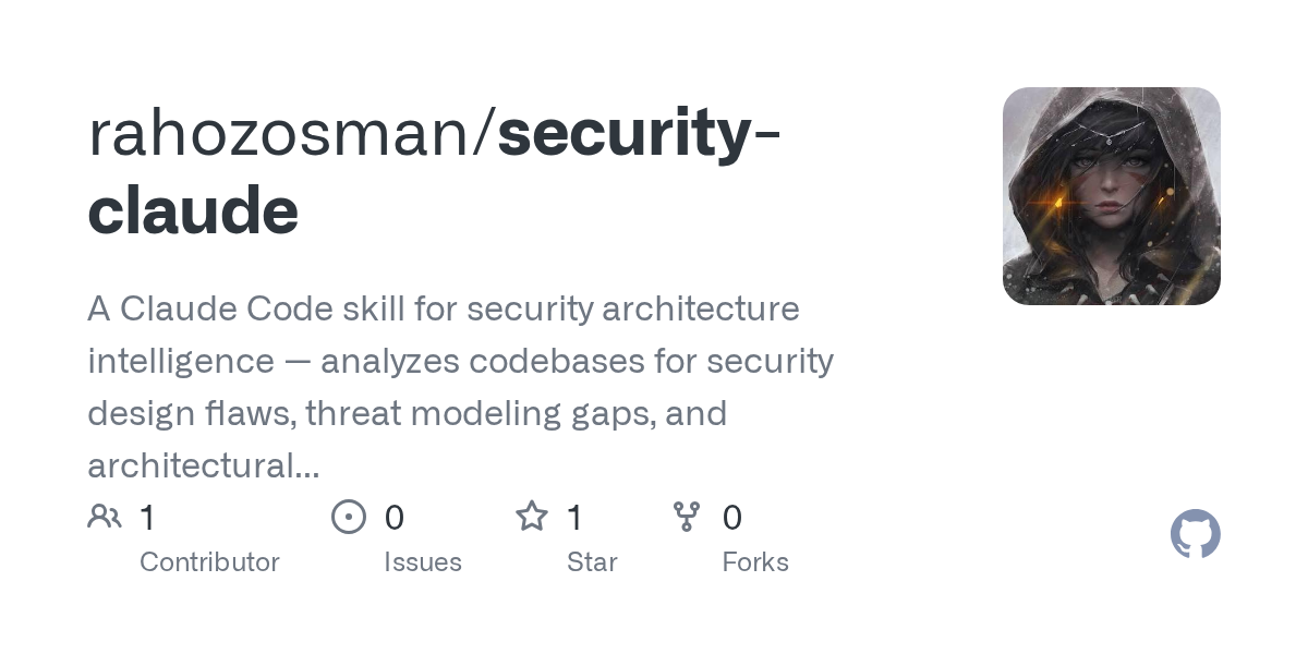 Security Claude — Security skill for Claude Code