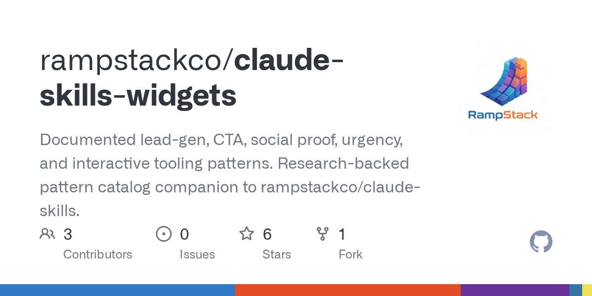Claude Skills Widgets — Communication skill for Claude Code