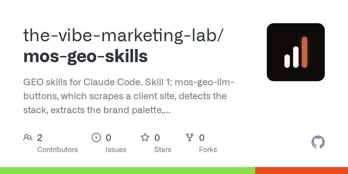 Mos Geo Skills — AI skill for Claude Code