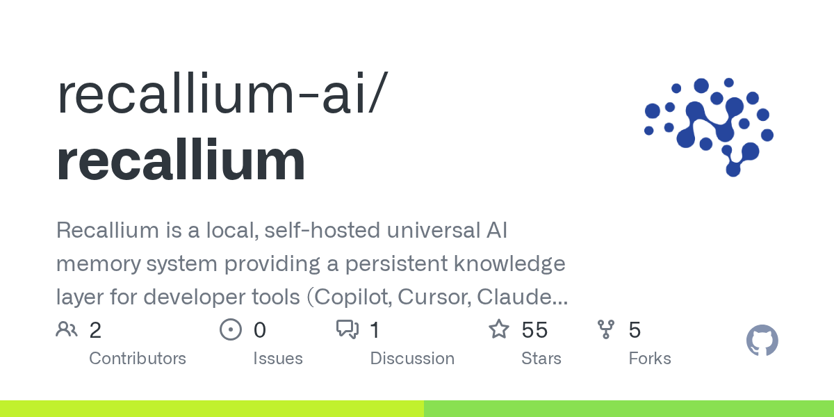 Recallium — AI skill for Claude Code