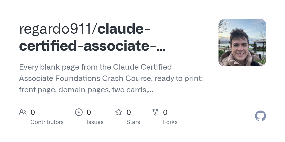 Claude Certified Associate Crash Course — Development skill for Claude Code