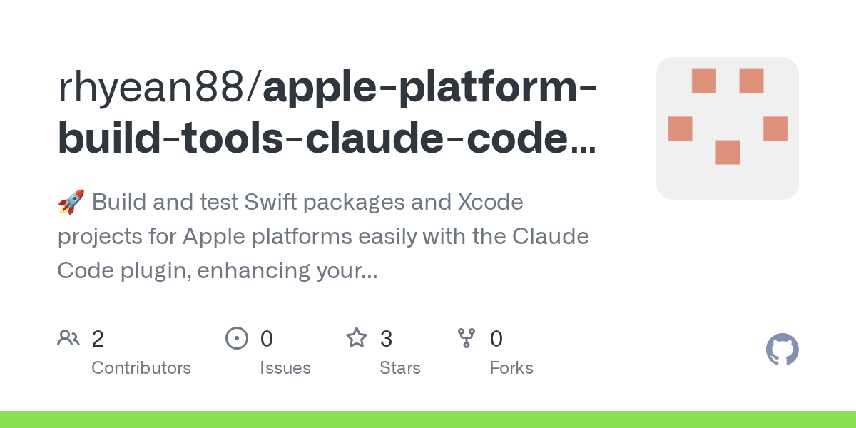 Apple Platform Builder — Development agent for Claude Code