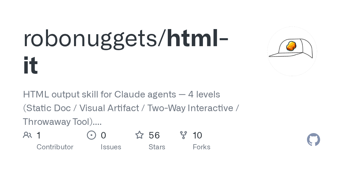 HTML It — Design skill for Claude Code