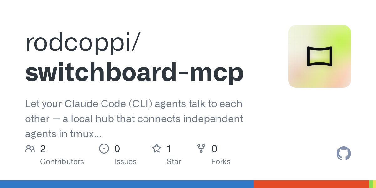 Switchboard MCP — Development skill for Claude Code