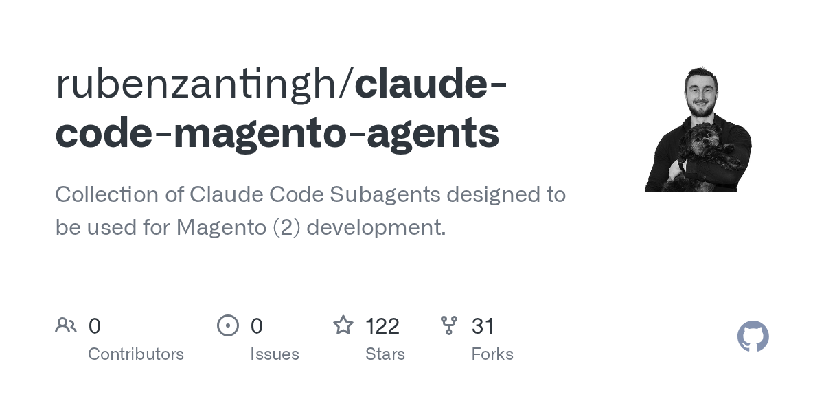 Claude Code Magento Agents — Development skill for Claude Code
